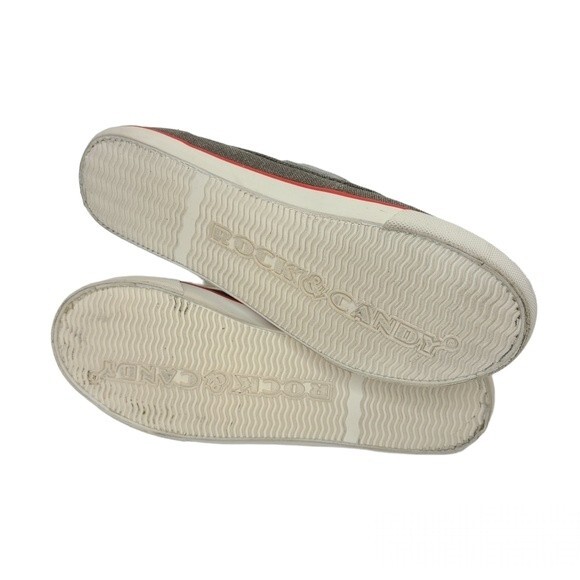 NIB Zigi Rock & Candy Grey Boatie Loafers 6 - Picture 8 of 9